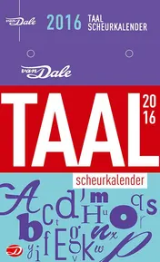 Omslag van Van Dale Taalscheurkalender 2016