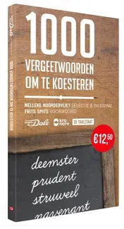 Omslag van 1000 vergeetwoorden om te koesteren