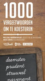 Omslag van 1000 vergeetwoorden om te koesteren