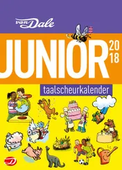 Omslag van Van Dale Junior taalscheurkalender 2018