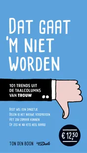 Omslag van Dat gaat ‘m niet worden