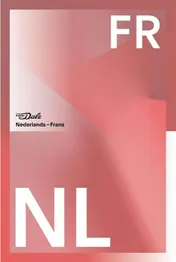 Omslag van Van Dale Groot woordenboek Nederlands-Frans voor school