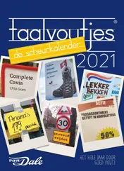 Omslag van Taalvoutjes - de scheurkalender 2021