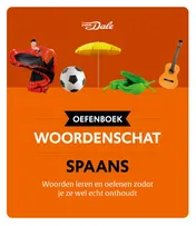 Omslag van Van Dale Oefenboek woordenschat Spaans