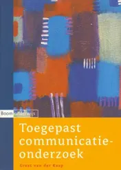 Omslag van Toegepast communicatieonderzoek