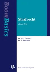 Omslag van Strafrecht