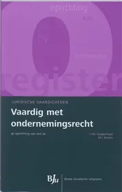 Omslag van Vaardig met ondernemingsrecht