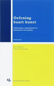 Omslag van Oefening baart kunst