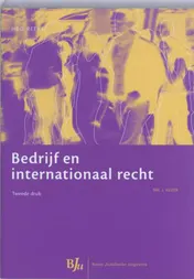 Omslag van Bedrijf en internationaal recht