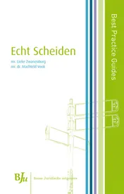 Omslag van Best Practice Guide Echt Scheiden