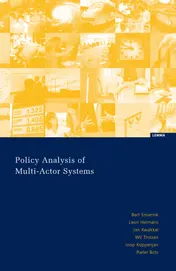 Omslag van Policy Analysis of Multi-Actor Systems