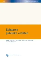 Omslag van Schaarse publieke rechten
