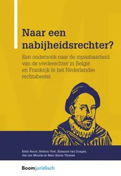 Omslag van Naar een nabijheidsrechter?