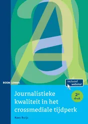 Omslag van Journalistieke kwaliteit in het crossmediale tijdperk