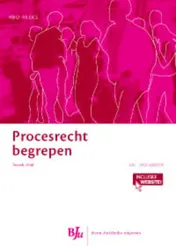 Omslag van Procesrecht begrepen