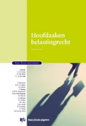 Omslag van Hoofdzaken belastingrecht