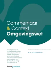 Omslag van Commentaar & Context Omgevingswet