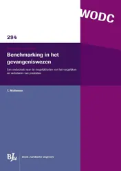 Omslag van Benchmarking in het gevangeniswezen