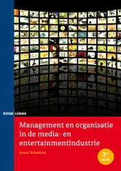 Omslag van Management en organisatie in de media- en entertainmentindustrie
