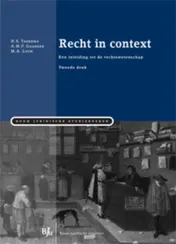 Omslag van Recht in context