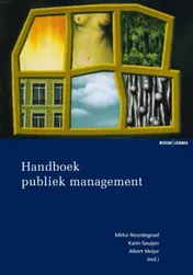 Omslag van Handboek publiek management