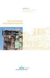Omslag van Law's environment: critical legal perspectives