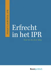 Omslag van Erfrecht in het IPR