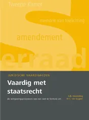 Omslag van Vaardig met staatsrecht