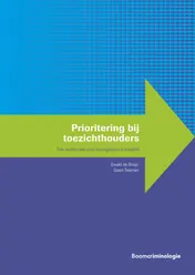 Omslag van Prioritering bij toezichthouders