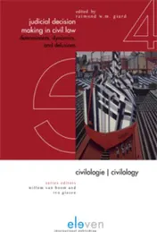 Omslag van Judicial decision making in civil law