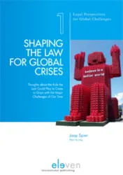 Omslag van Shaping the law for global crises