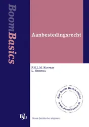 Omslag van Aanbestedingsrecht