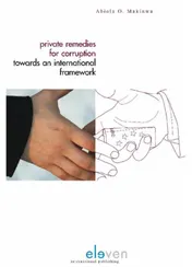 Omslag van Private remedies for corruption