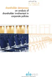 Omslag van Shareholder democracy
