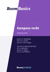 Omslag van Europees recht