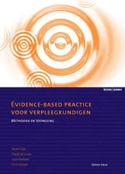 Omslag van Evidence-based practice voor verpleegkundigen
