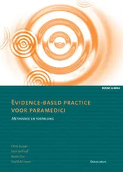 Omslag van Evidence-based practice voor paramedici