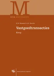 Omslag van Vastgoedtransacties