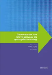 Omslag van Communicatie van nalevingsniveau als gedragsbeinvloeding