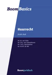 Omslag van Boom Basics Huurrecht
