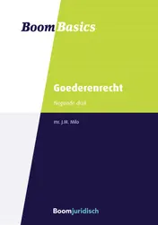 Omslag van Boom Basics Goederenrecht