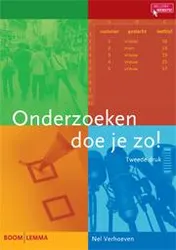 Omslag van Onderzoeken doe je zo!