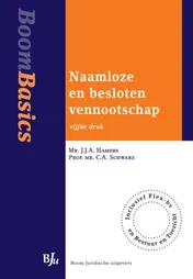 Omslag van Naamloze en besloten vennootschap
