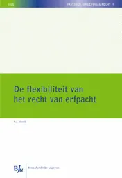 Omslag van De flexibiliteit van het recht van erfpacht