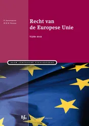 Omslag van Recht van de Europese Unie