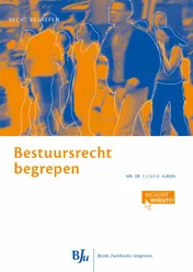 Omslag van Bestuursrecht begrepen