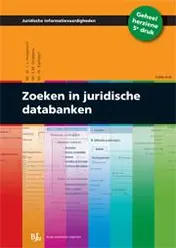 Omslag van Zoeken in juridische databanken