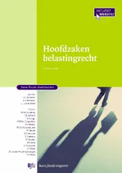 Omslag van Hoofdzaken belastingrecht