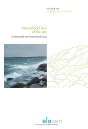 Omslag van International law of the sea