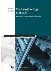 Omslag van De Handhavingsrichtlijn